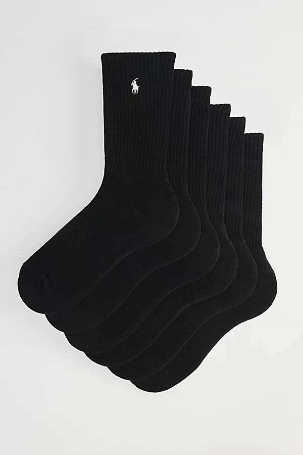 Polo Ralph Lauren Performance Crew Sock 6-Pack Mens at Urban Outfitters Product Image