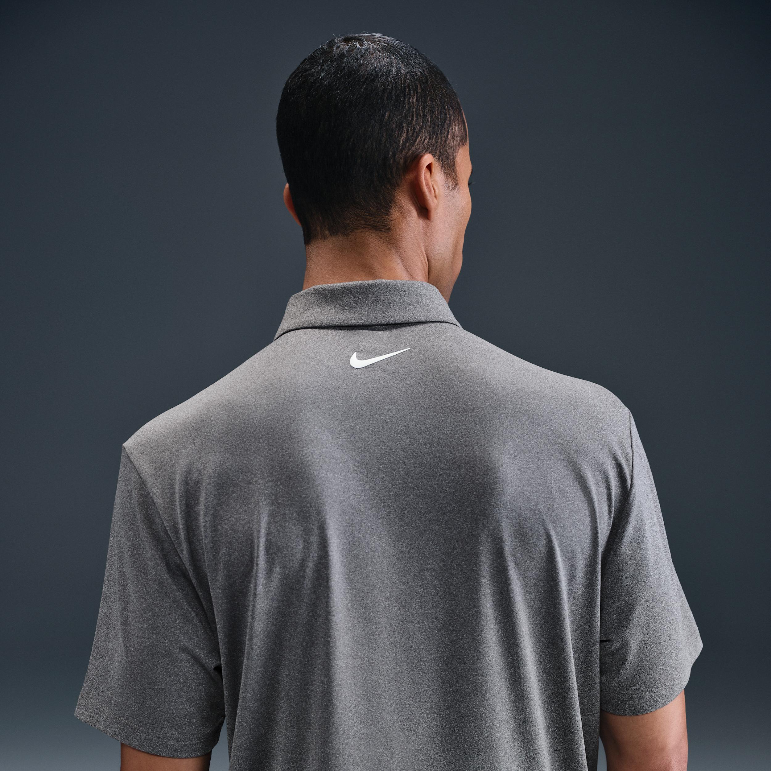Nike Mens Tour Dri-FIT Heathered Golf Polo | FZ7473-010 Product Image