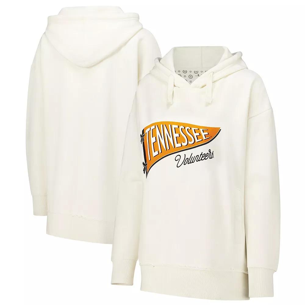 Women's Pressbox Cream Tennessee Volunteers Marni Pullover Hoodie,  Product Image