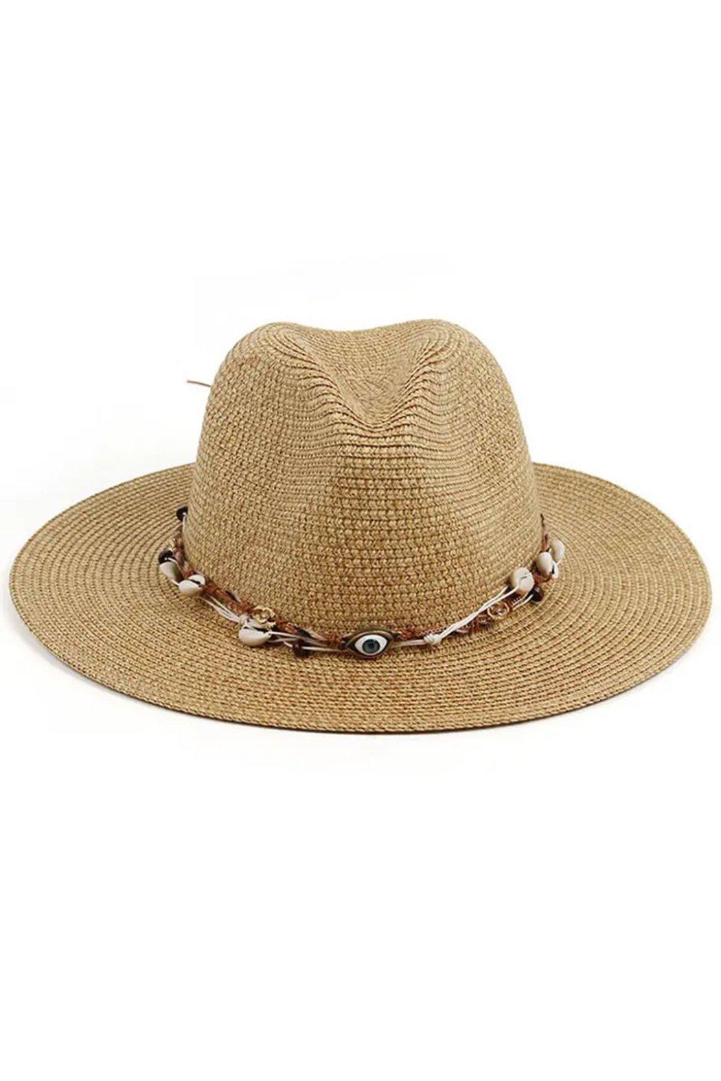 Retro Visor Panama Hat Product Image