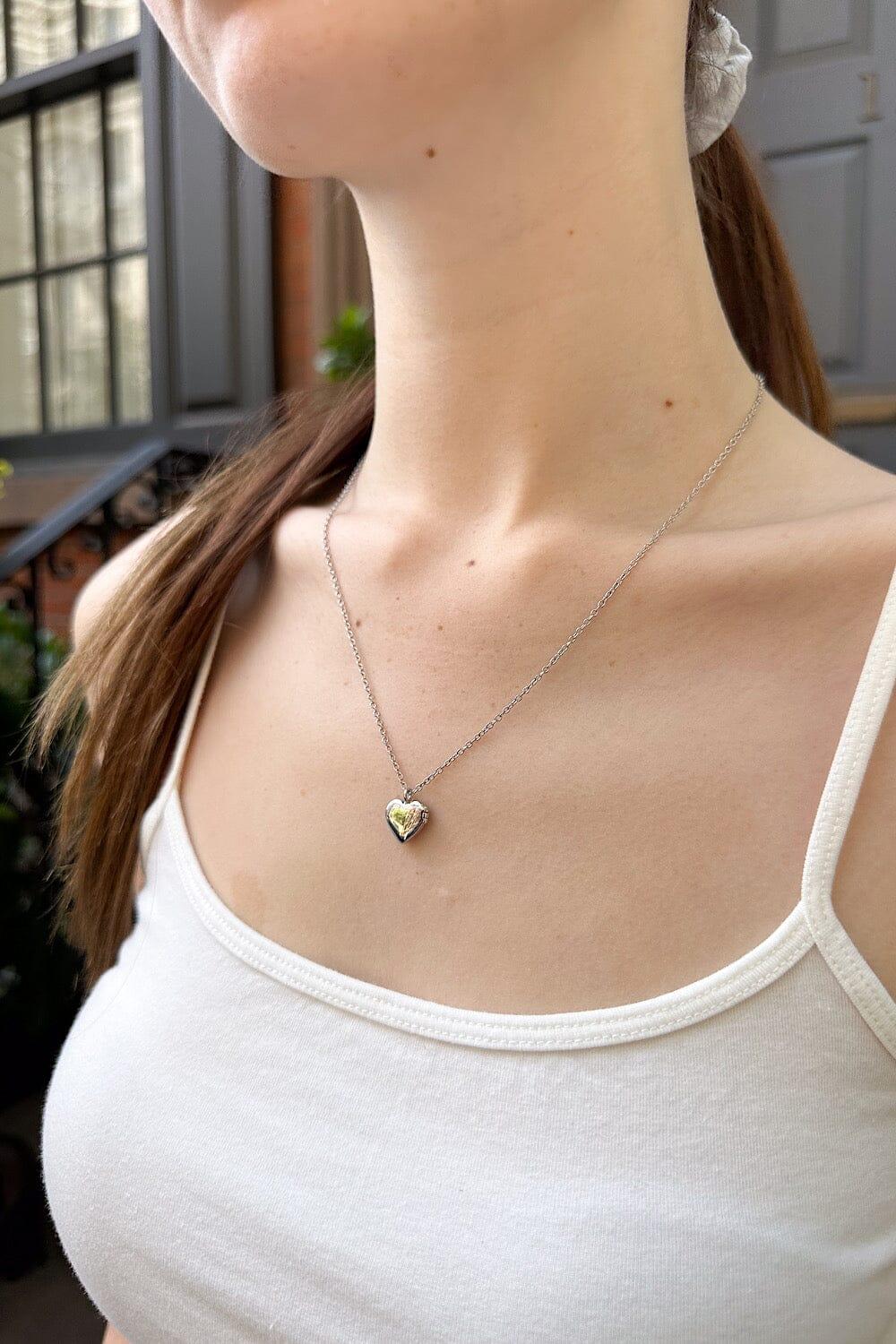 Heart Locket Necklace Product Image