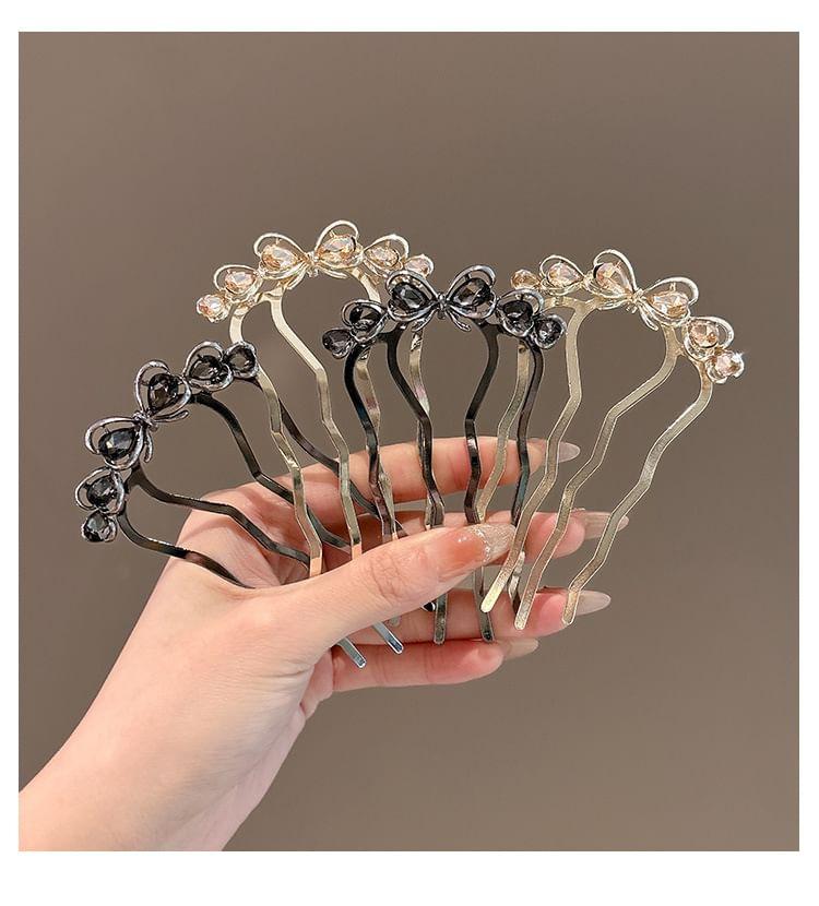 Bow Bow Hair Fork Product Image