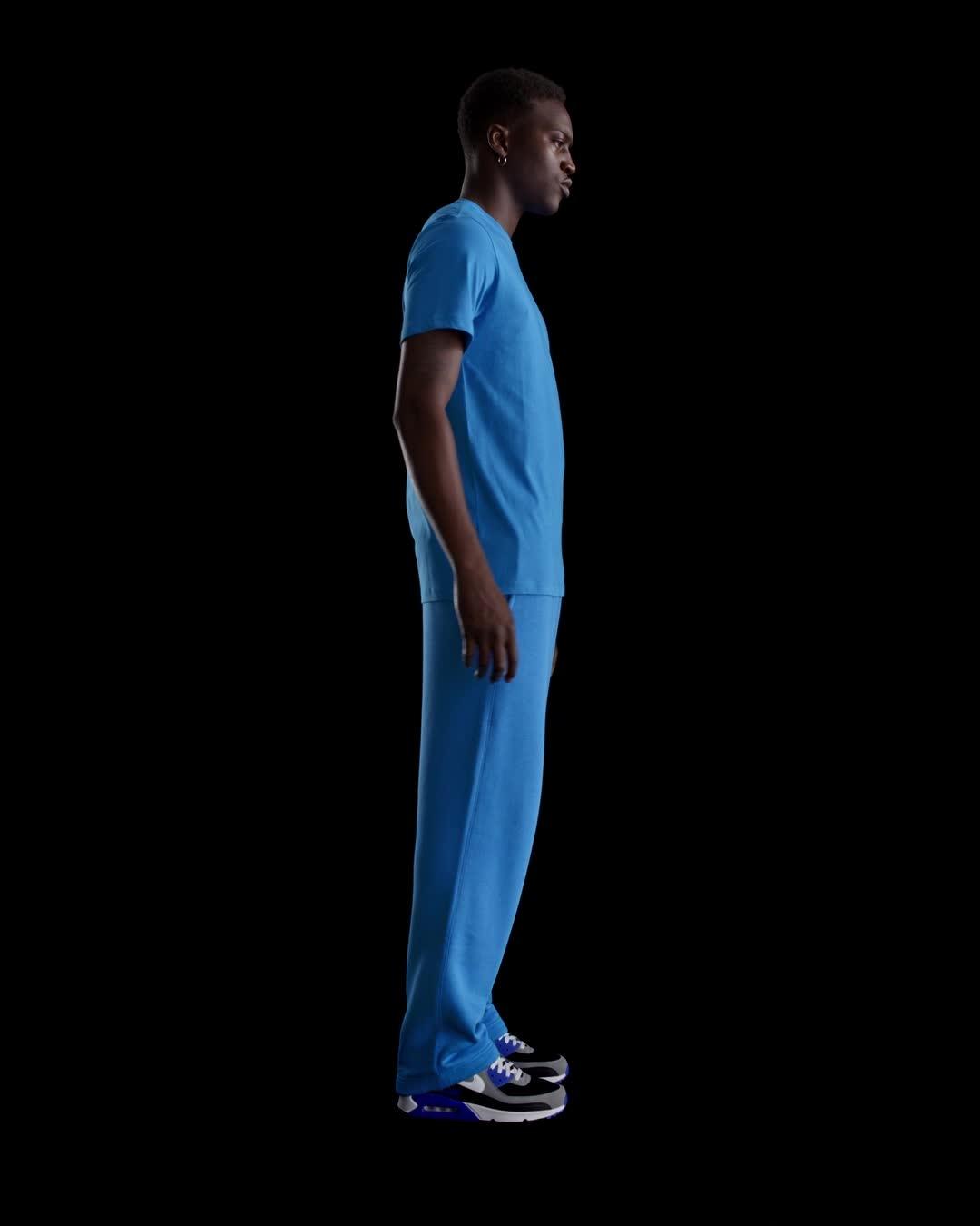 Mens Nike Sportswear Club T-Shirt | AR4997-435 Product Image