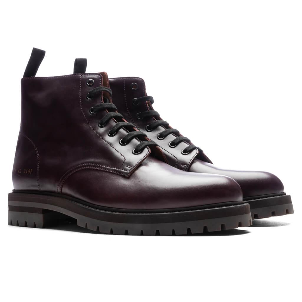 Combat Shoe - Oxblood Male Product Image