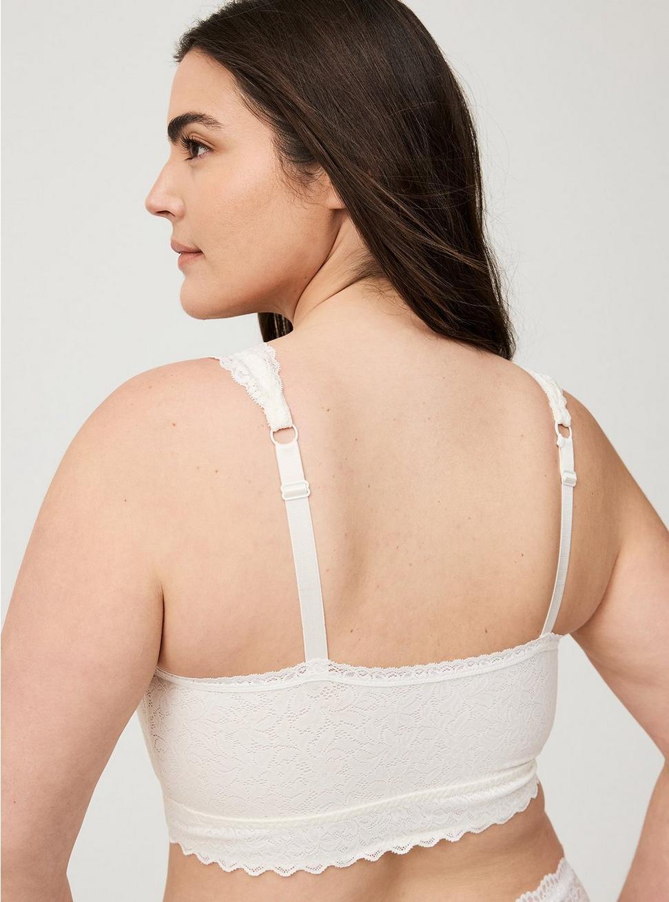 Bralite Unlined 4-Way Stretch Lace Bralette Product Image