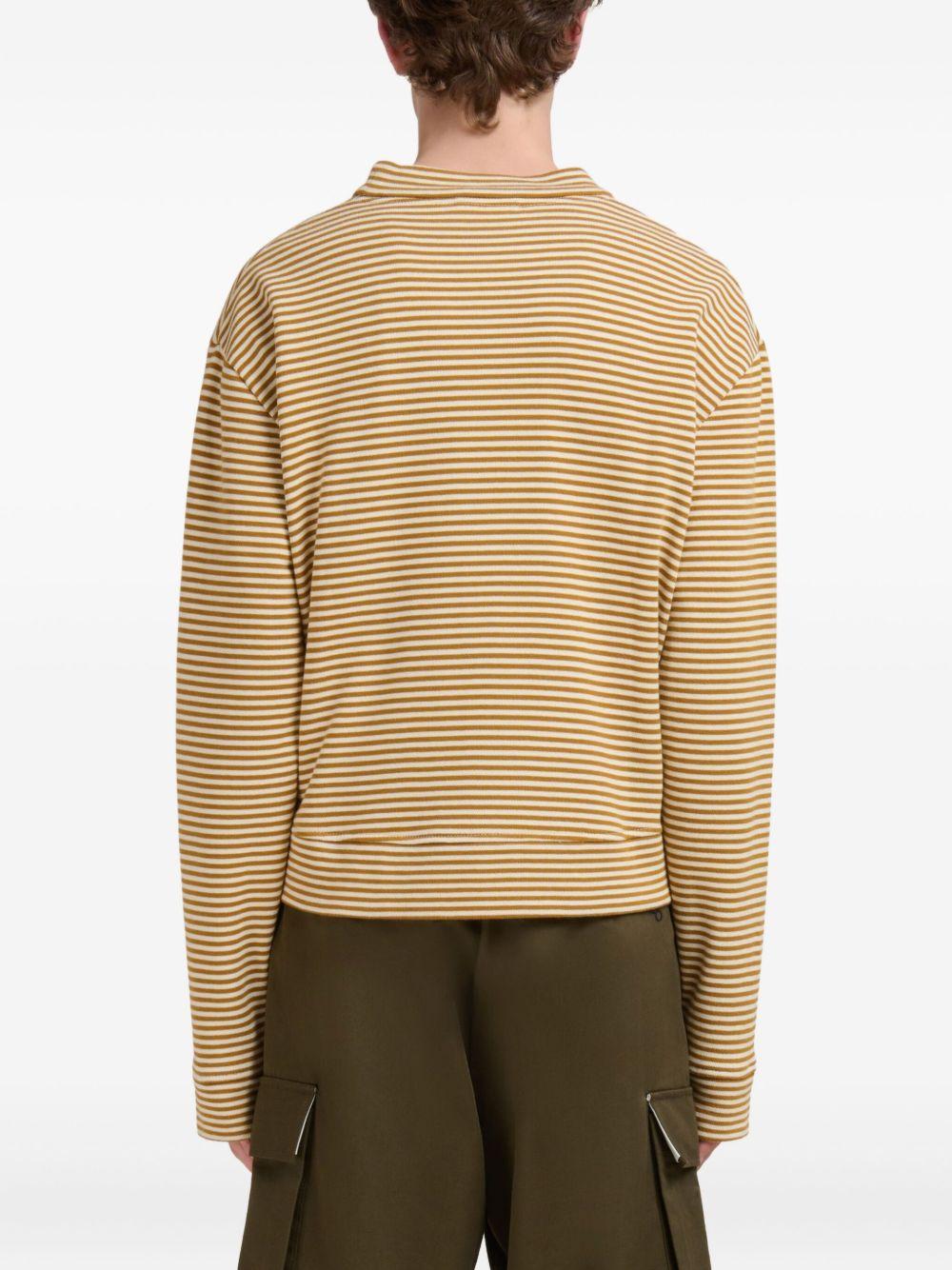 striped button-up cardigan Product Image