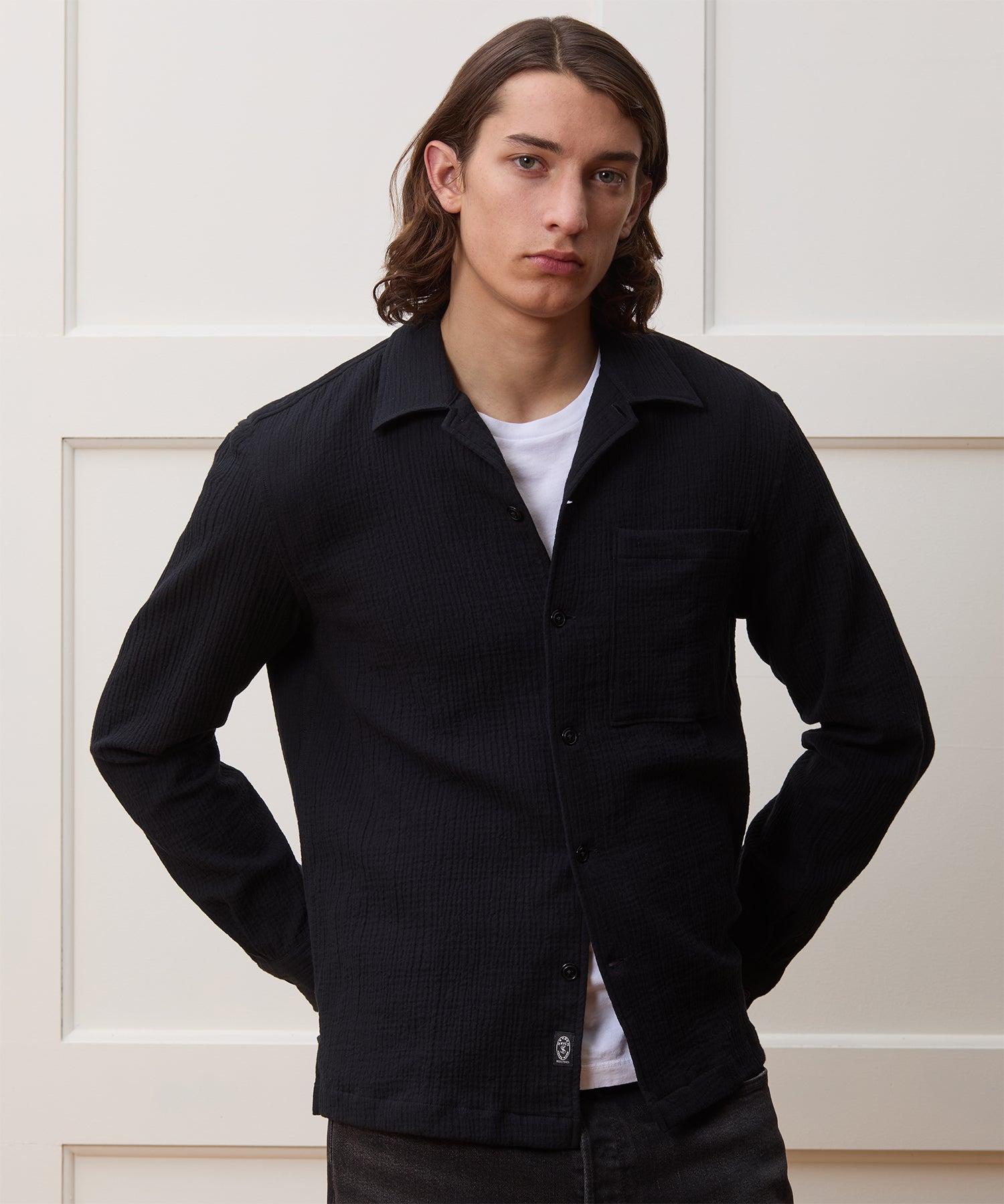 Cotton Double Cloth Gauze Overshirt Product Image