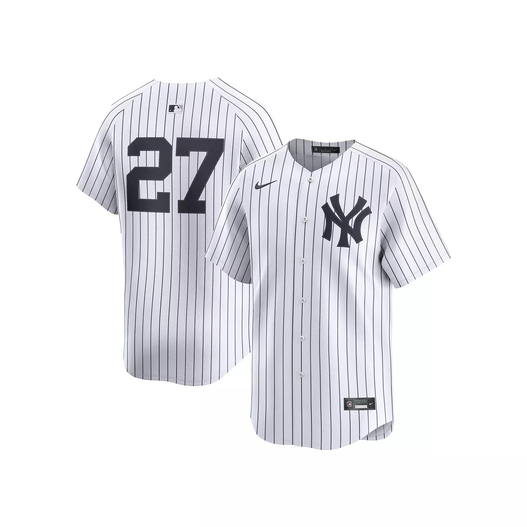 Men's Nike Giancarlo Stanton White New York Yankees Home Limited Player Jersey,  Product Image