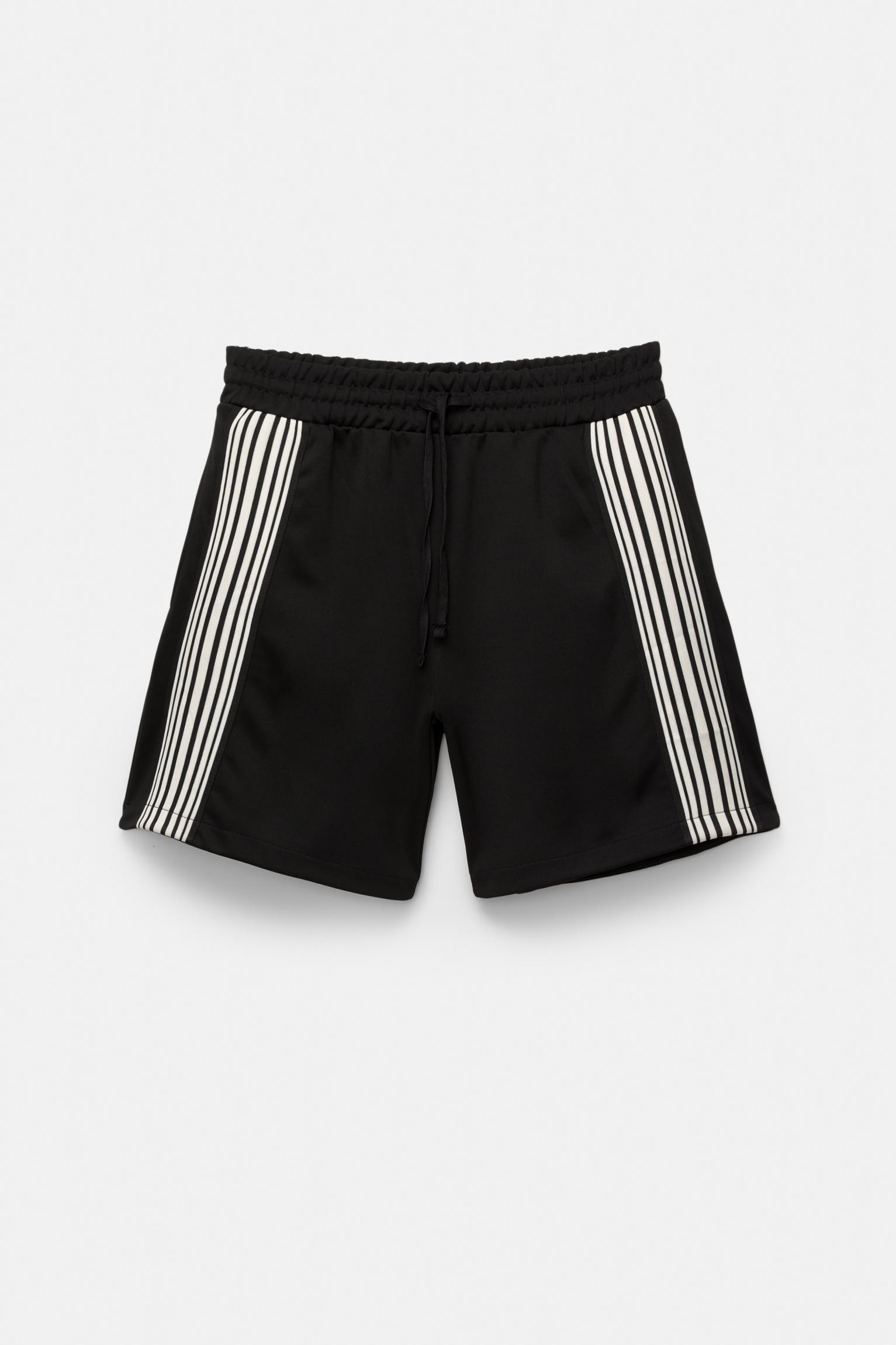 STWD striped Bermuda short sweatpants Product Image