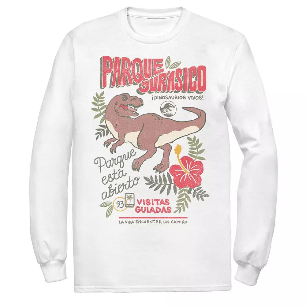 Men's Jurassic Park Spanish Opening Day Poster Tee,  Product Image