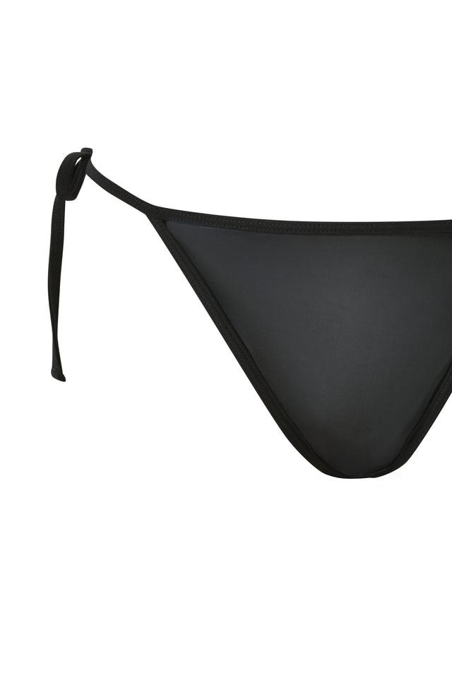 ALOHI BIKINI BOTTOM - BLACK Product Image