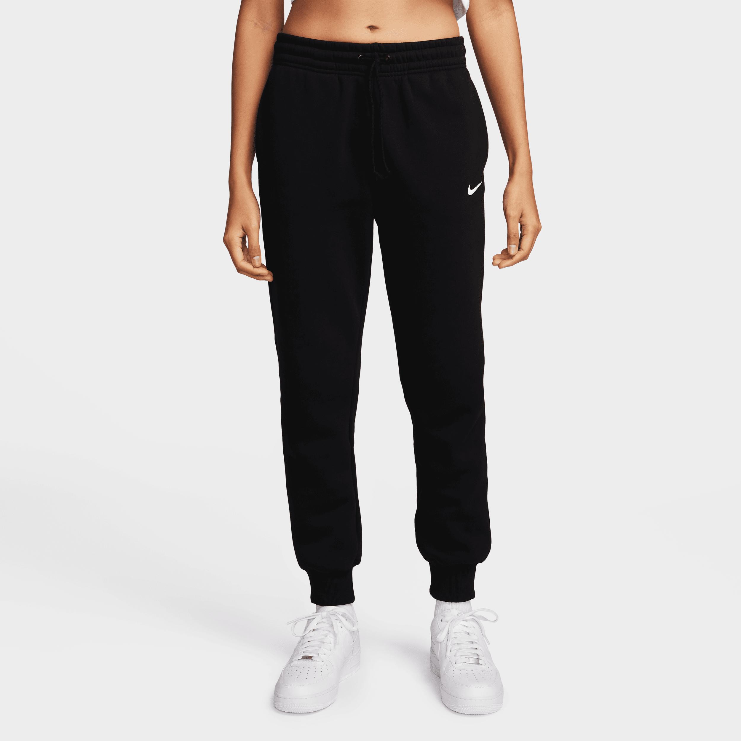 Womens Nike Sportswear Phoenix Fleece Mid-Rise Sweatpants | FZ7626-010 Product Image