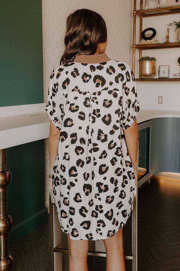 Loving Views Leopard Mini Dress Product Image