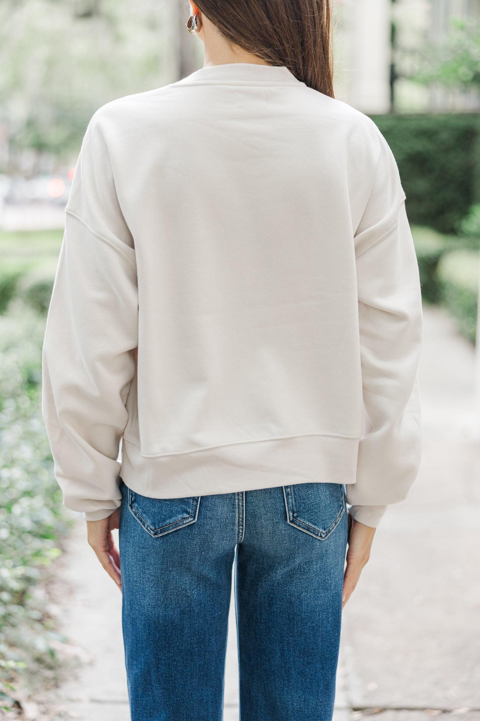 Pickleball Club Bone Graphic Sweatshirt Female Product Image