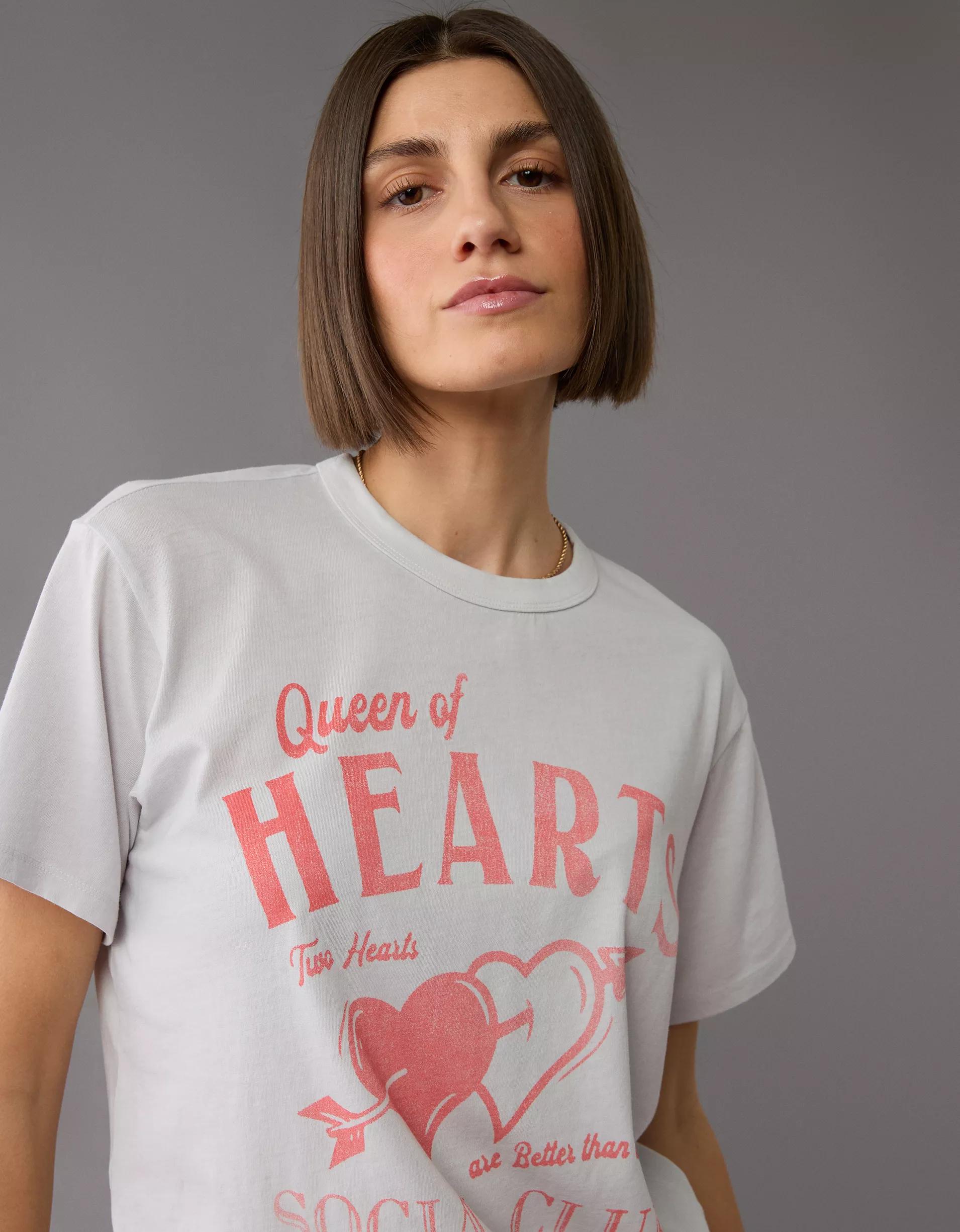 AE Oversized Valentine's Day Graphic T-Shirt Product Image