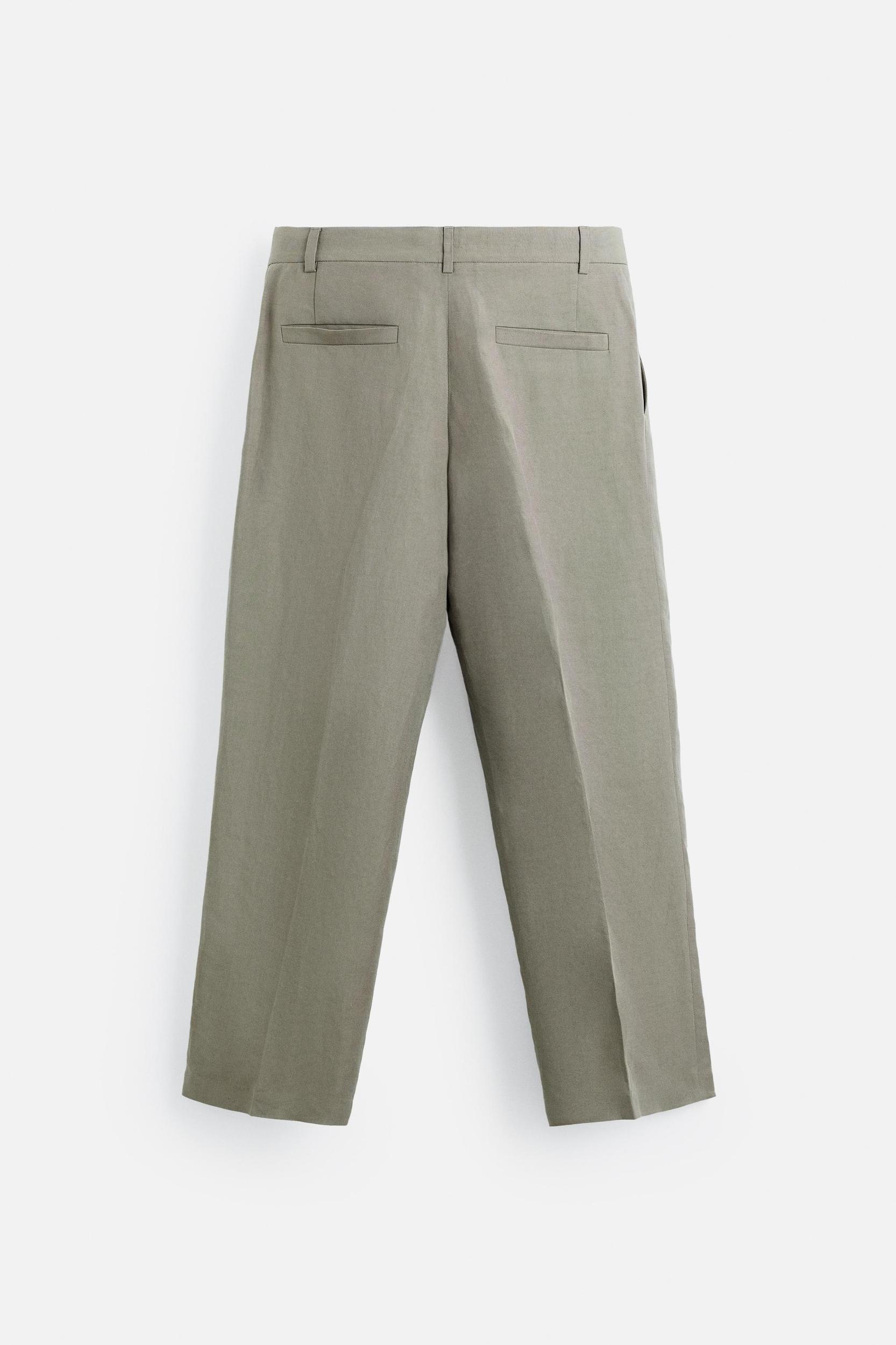 LYOCELL - LINEN SUIT PANTS Product Image