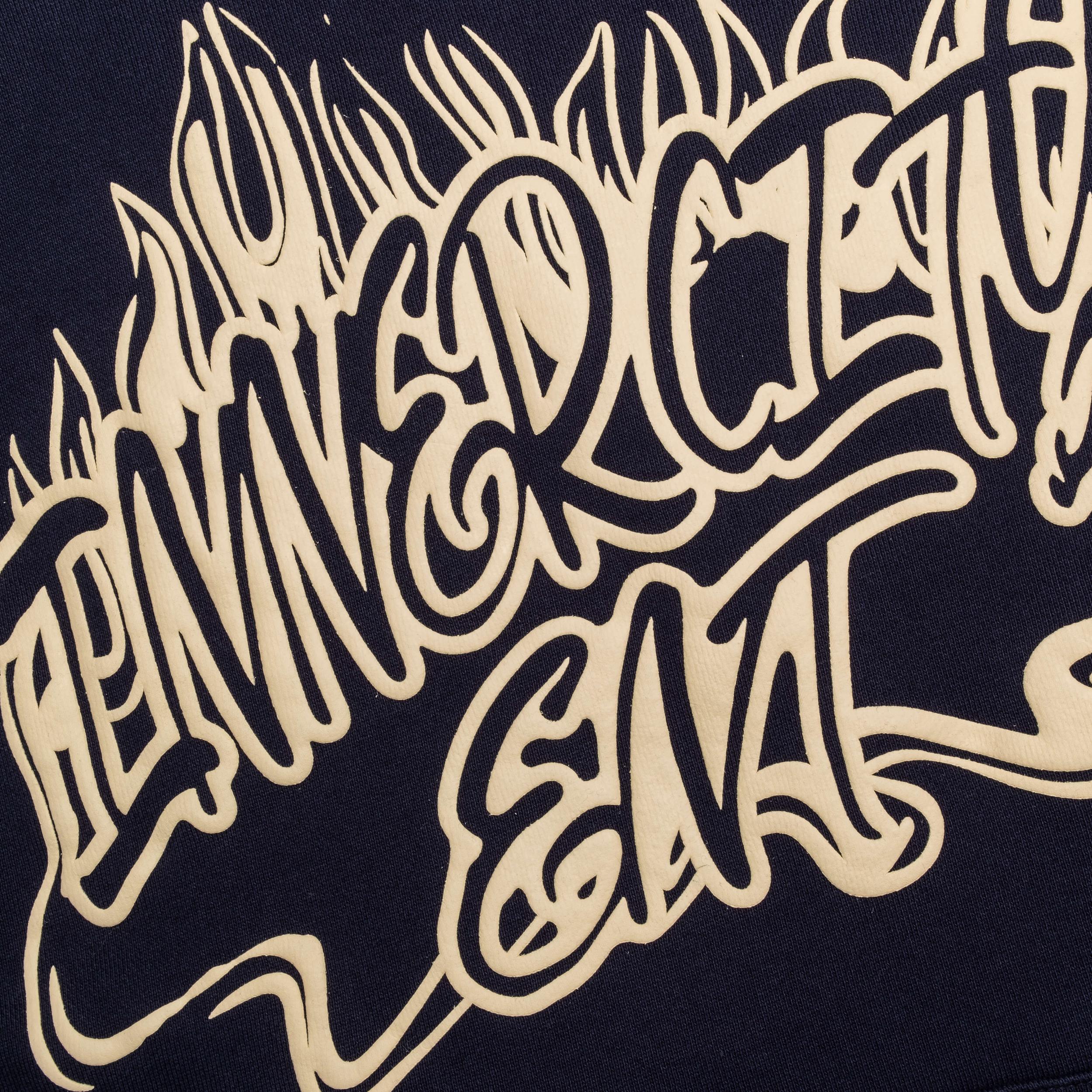 Fire Hoodie - Blue Male Product Image