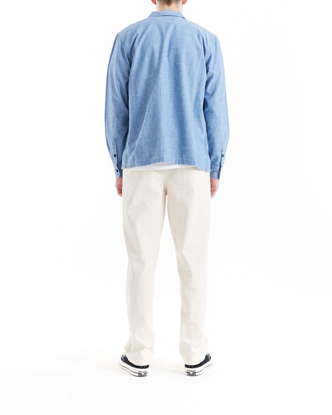 Forecourt Denim Shirt - Indigo Chambray Product Image