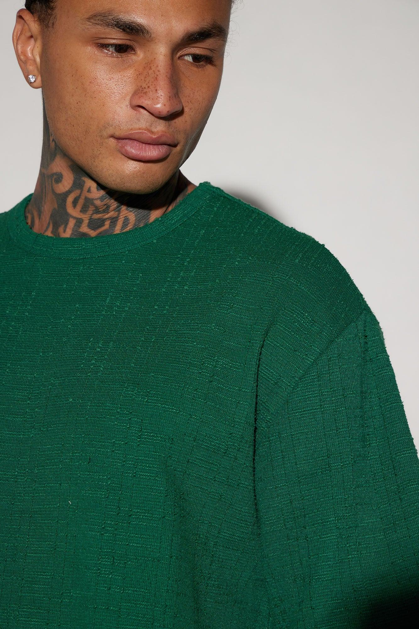 Jordan Textured Short Sleeve Tee - Green Product Image