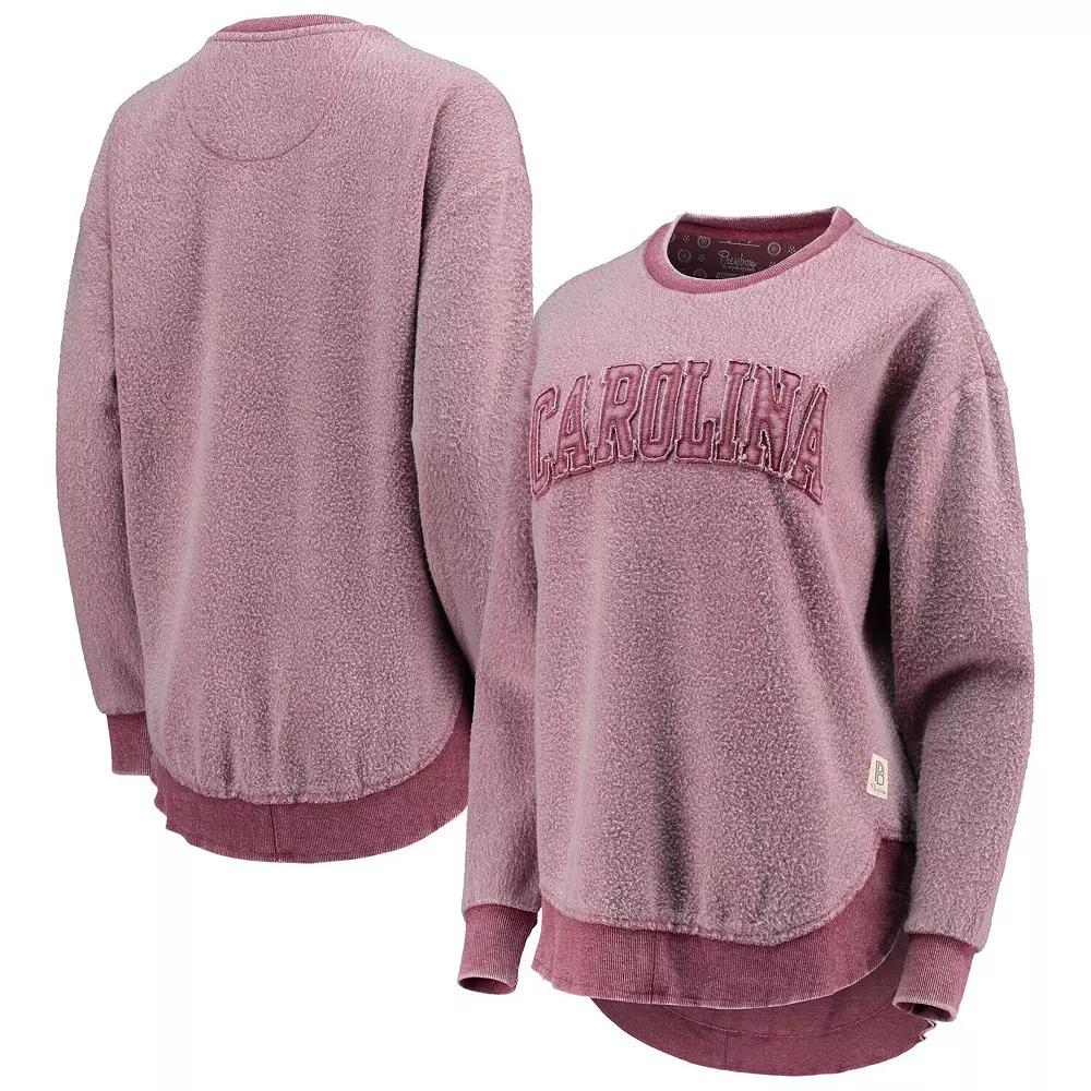 Women's Pressbox Garnet South Carolina Gamecocks Ponchoville Pullover Sweatshirt,  Product Image