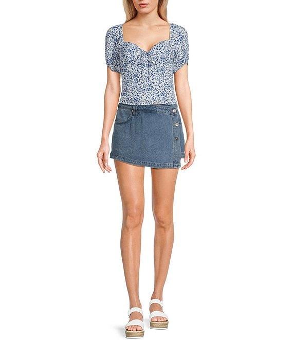 YMI Jeanswear Wrap Skort Product Image