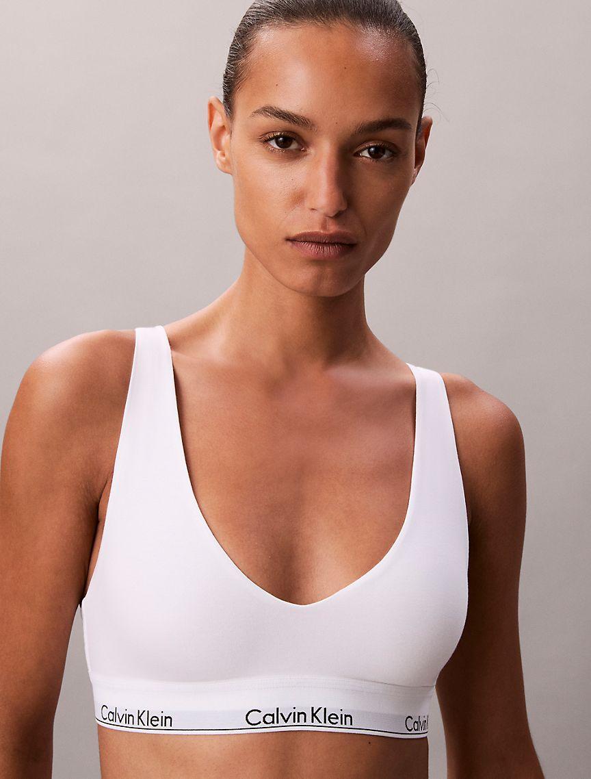 Icon Cotton Modal Unlined Triangle Bralette Product Image
