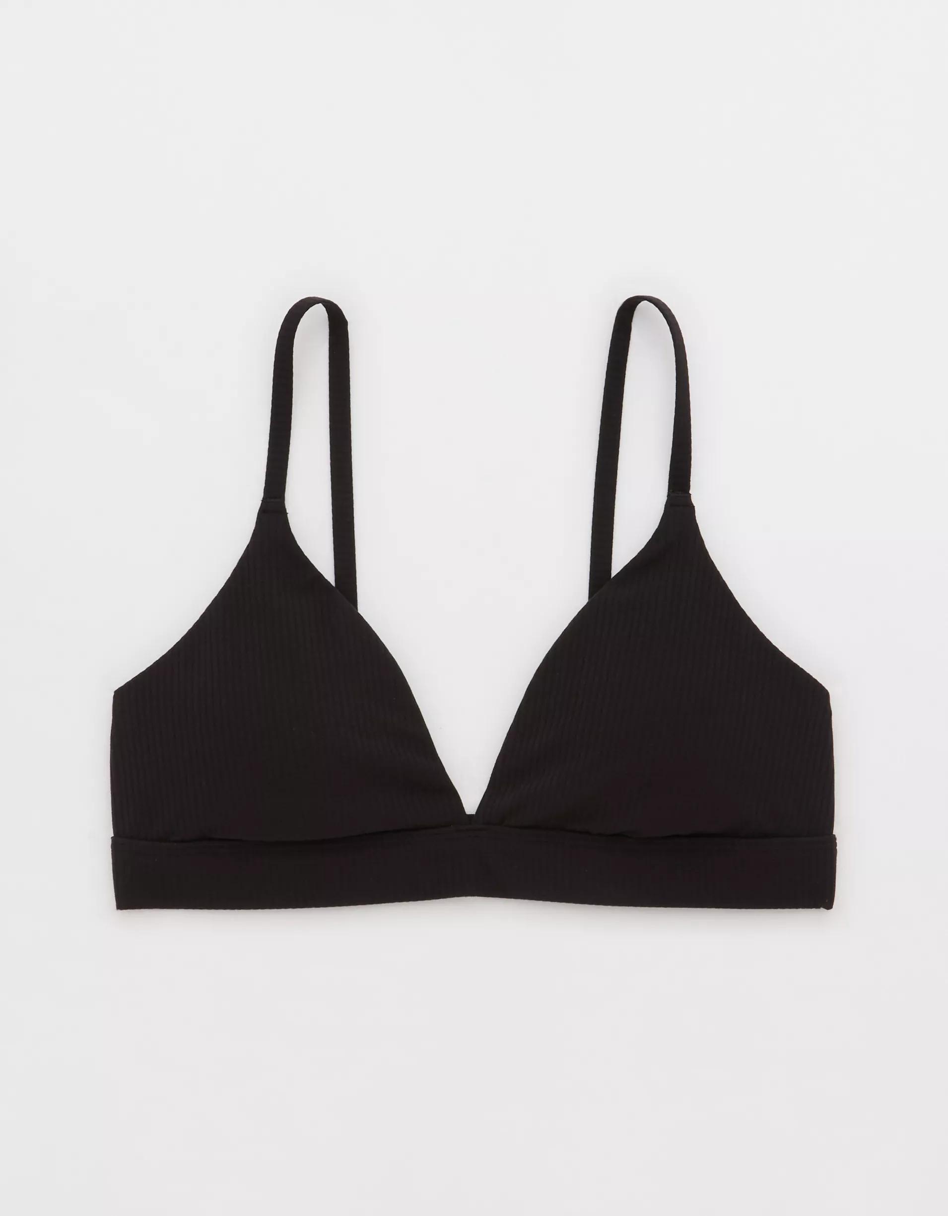 OFFLINE By Aerie Real Me XTRA Rib Triangle Sports Bra Product Image