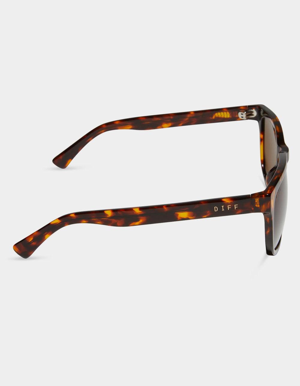 DIFF EYEWEAR Jake Polarized Sunglasses - TORTOISE Product Image