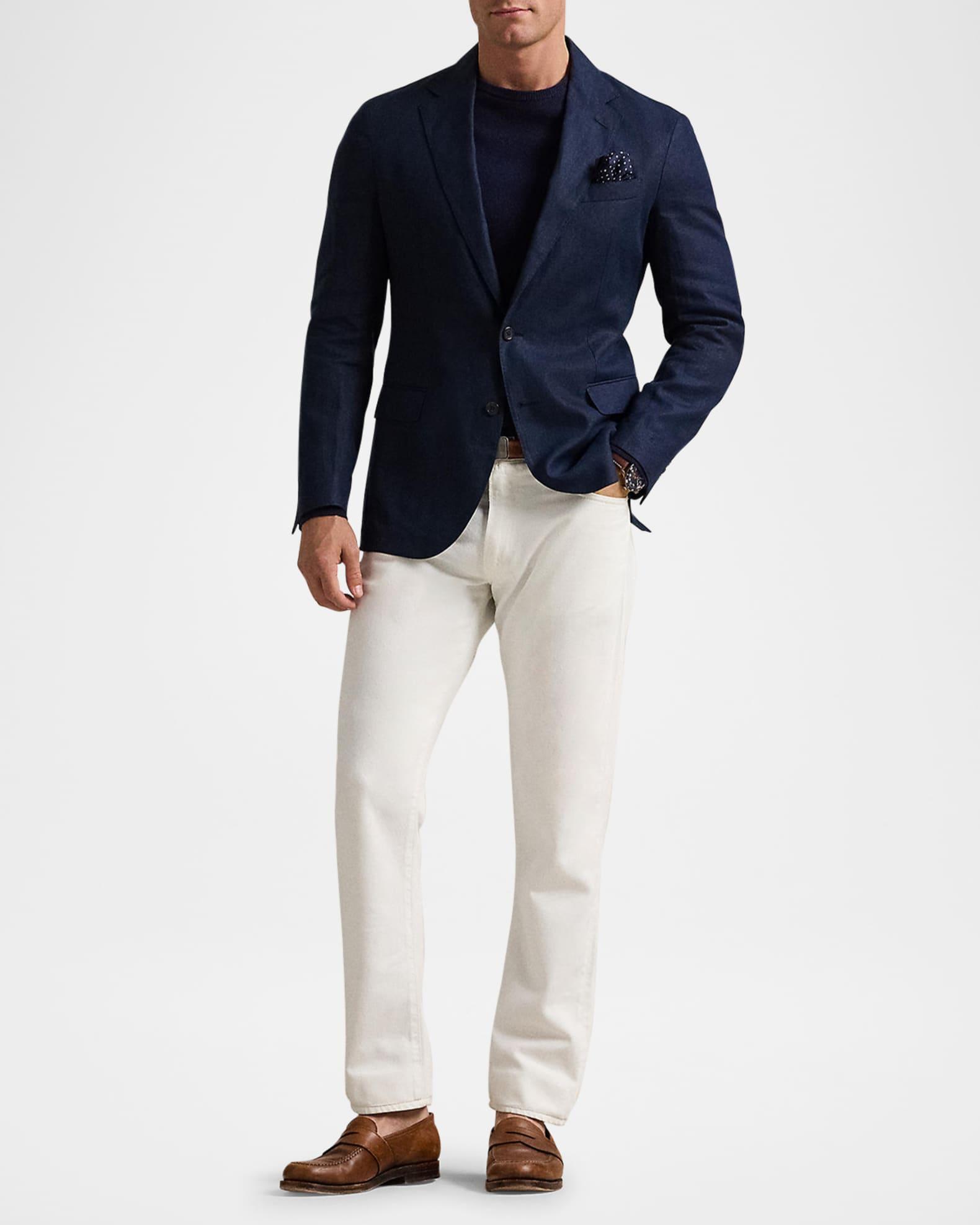 Men's Soft Tailored Linen Sport Coat Product Image