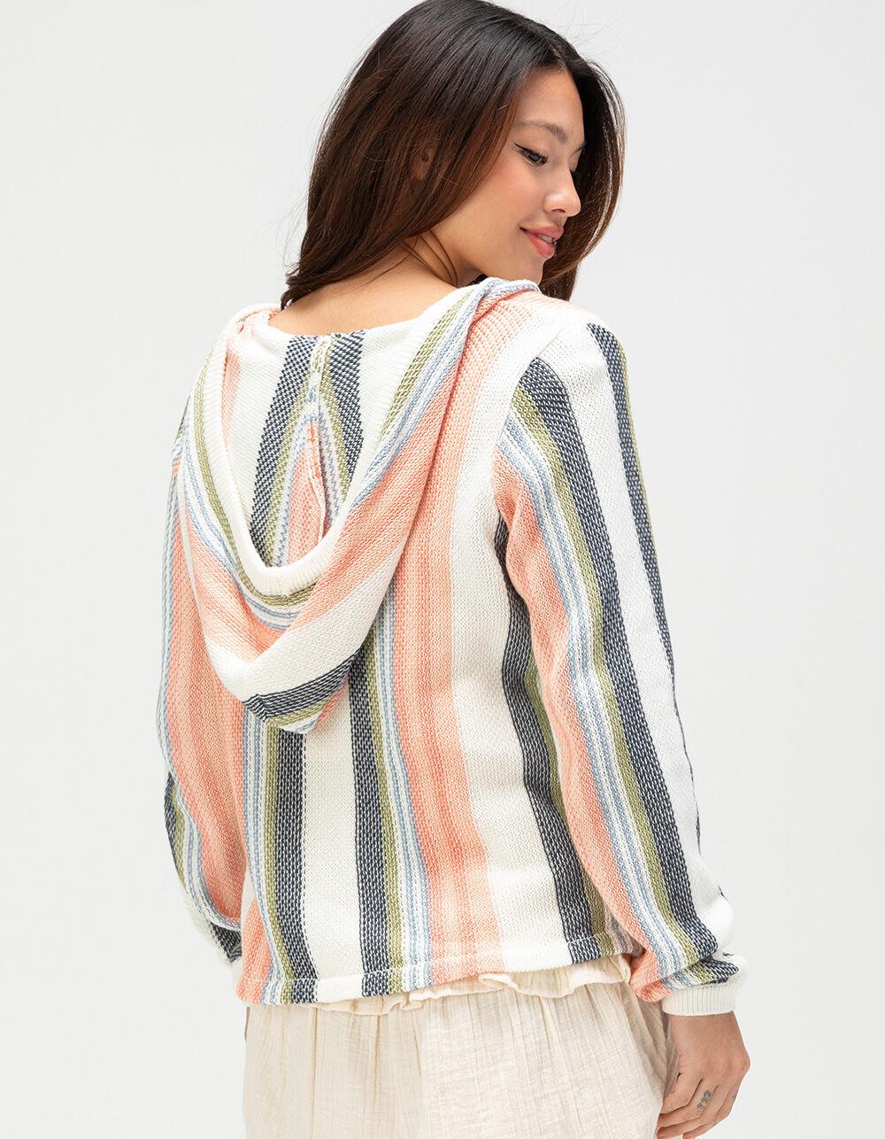 O'NEILL Catamaran Womens Hooded Sweater - WHITE COMBO Product Image