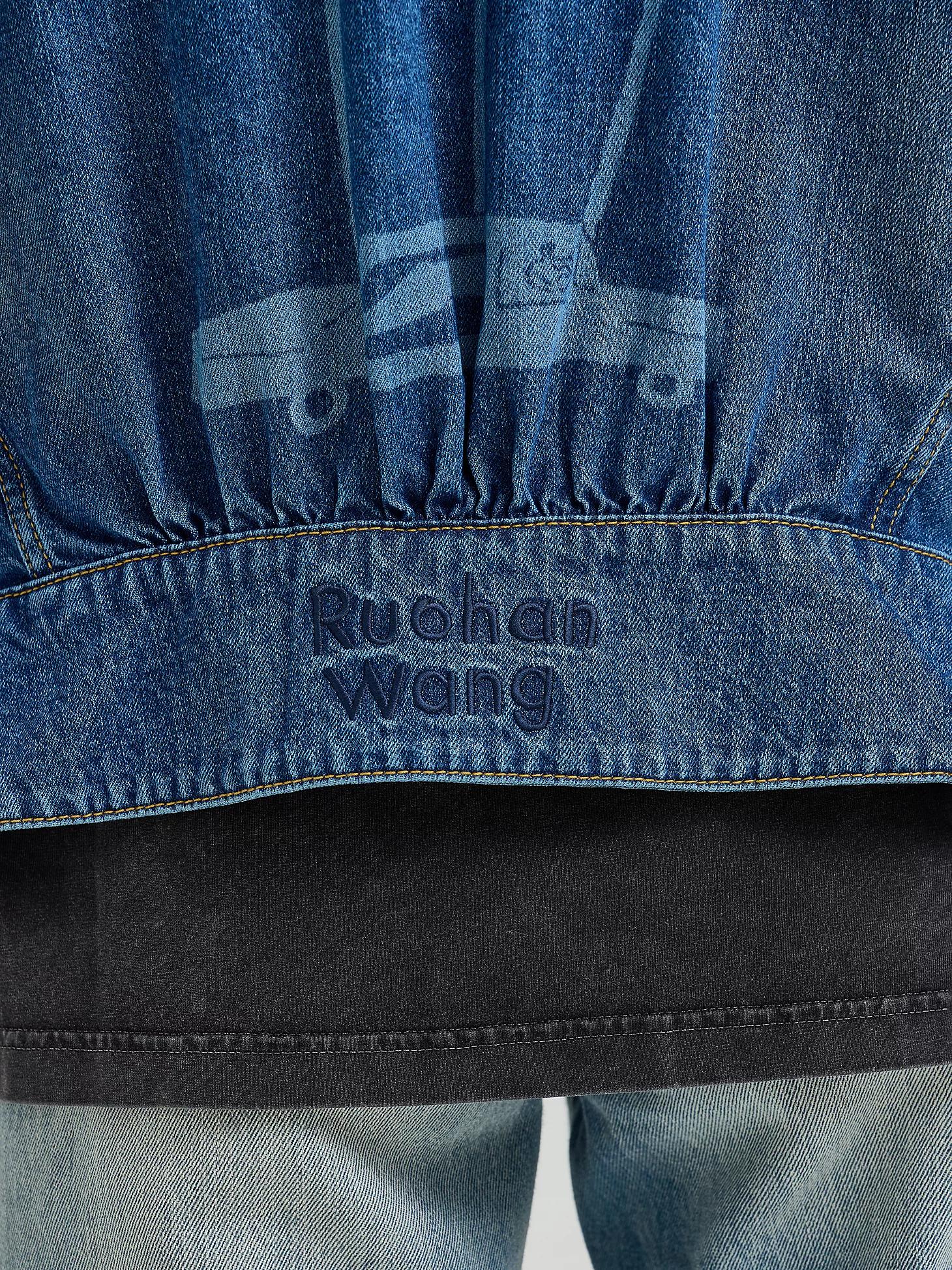 Women's Lee® x Ruohan Wang Relaxed Floral Denim Rider™ Jacket | Women's Jackets & Outerwear | Lee® Product Image