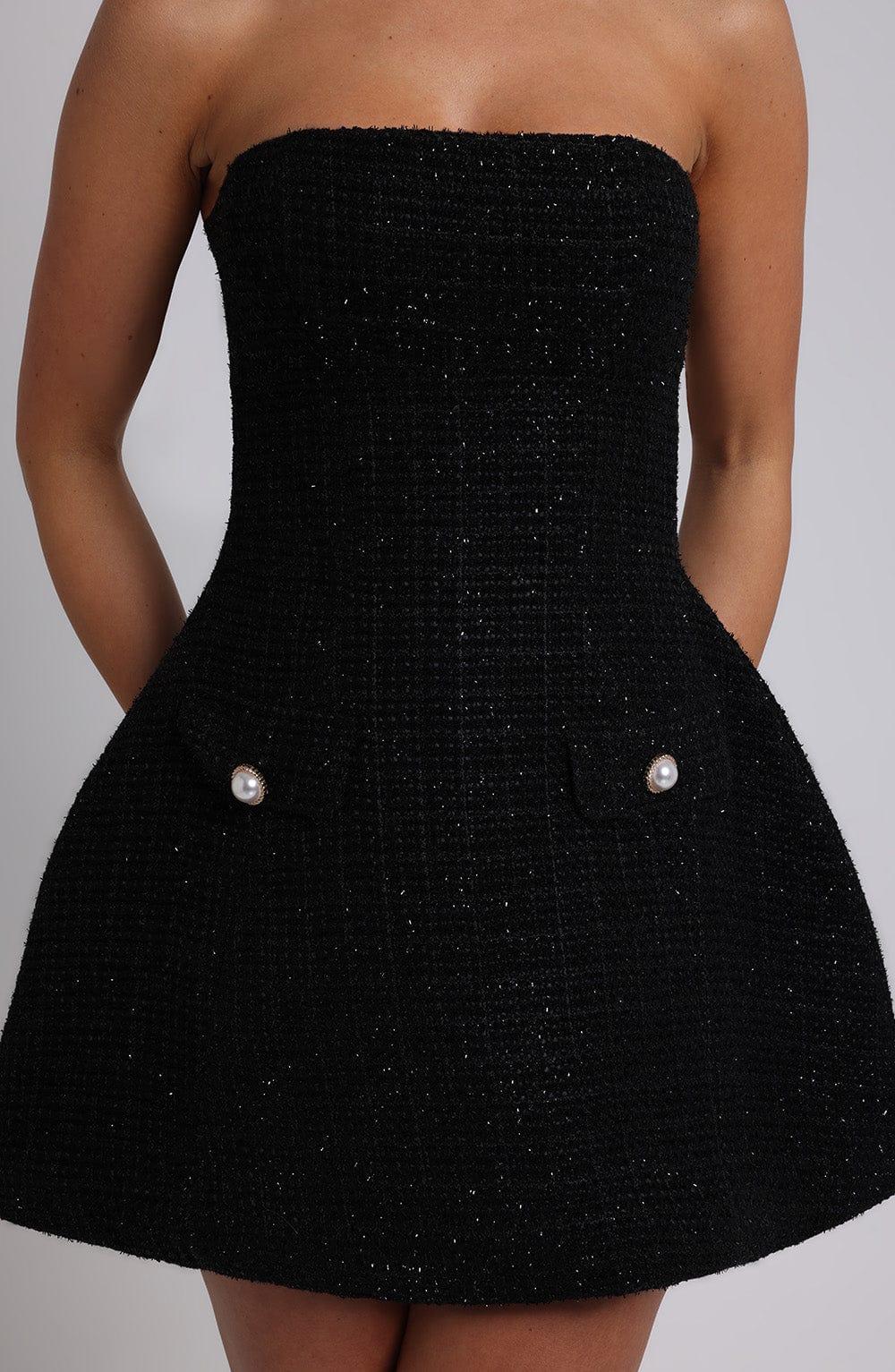 Lottie Mini Dress - Black Product Image