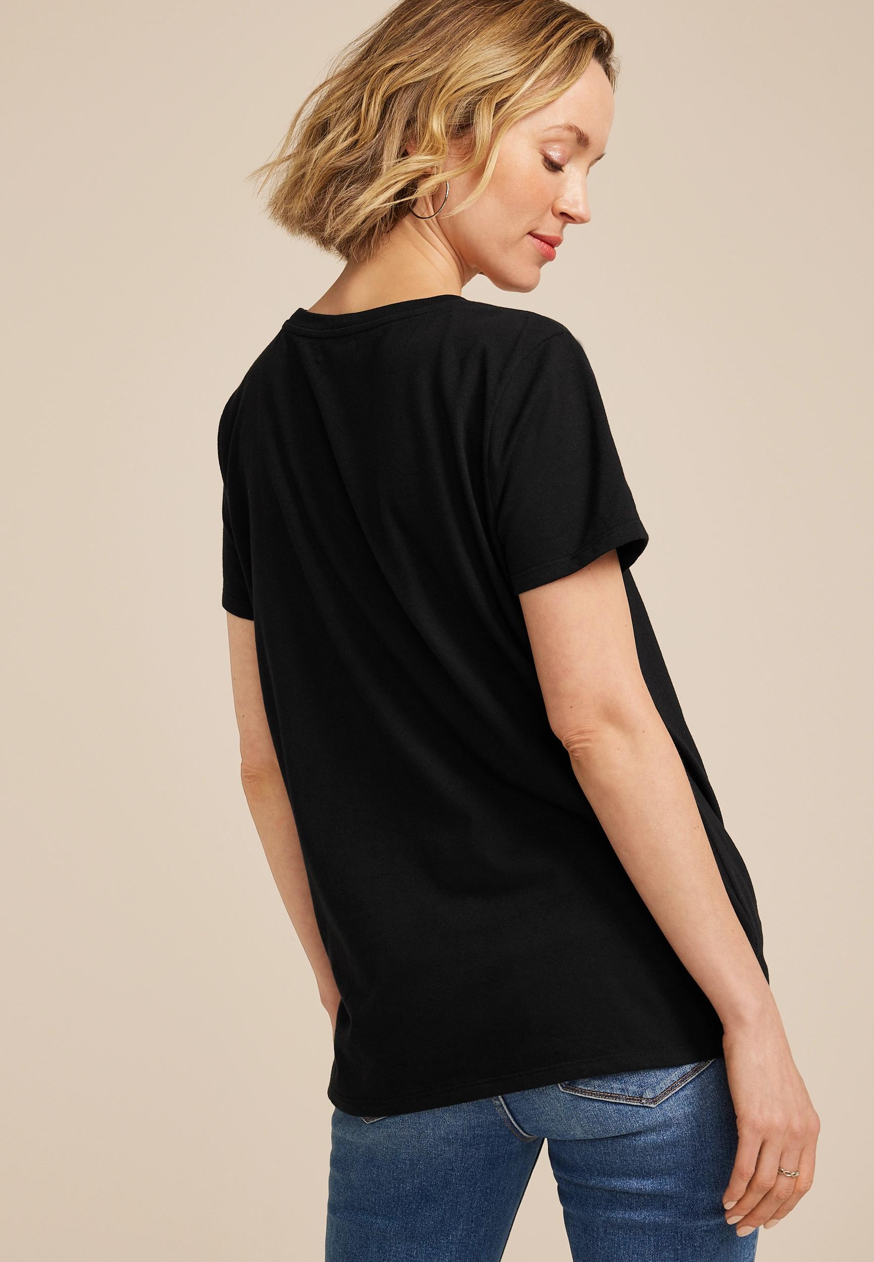 Dive Bars Acoustic Guitar Classic Fit Graphic Tee Product Image