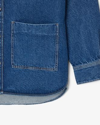 Oversized Denim Overshirt Product Image