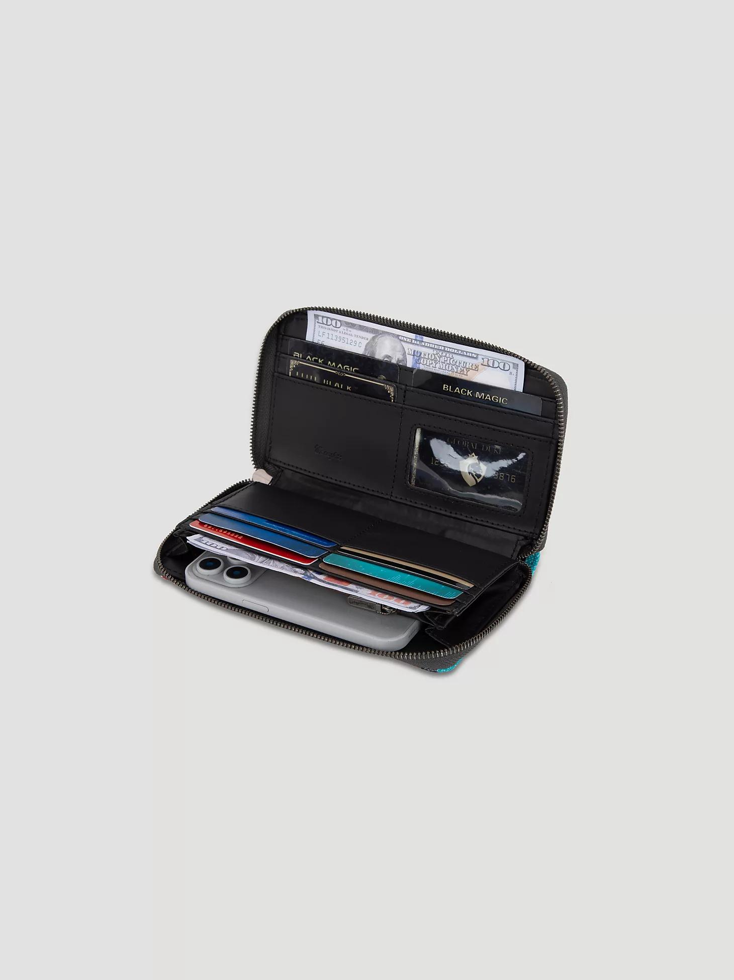 Brushpopper Stripe Mini Wristlet | Women's ACCESSORIES | Wrangler® Product Image