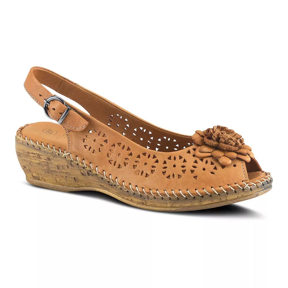 Spring Step Belford Women's Leather Slingback Sandals, Size: 40, Camel Product Image