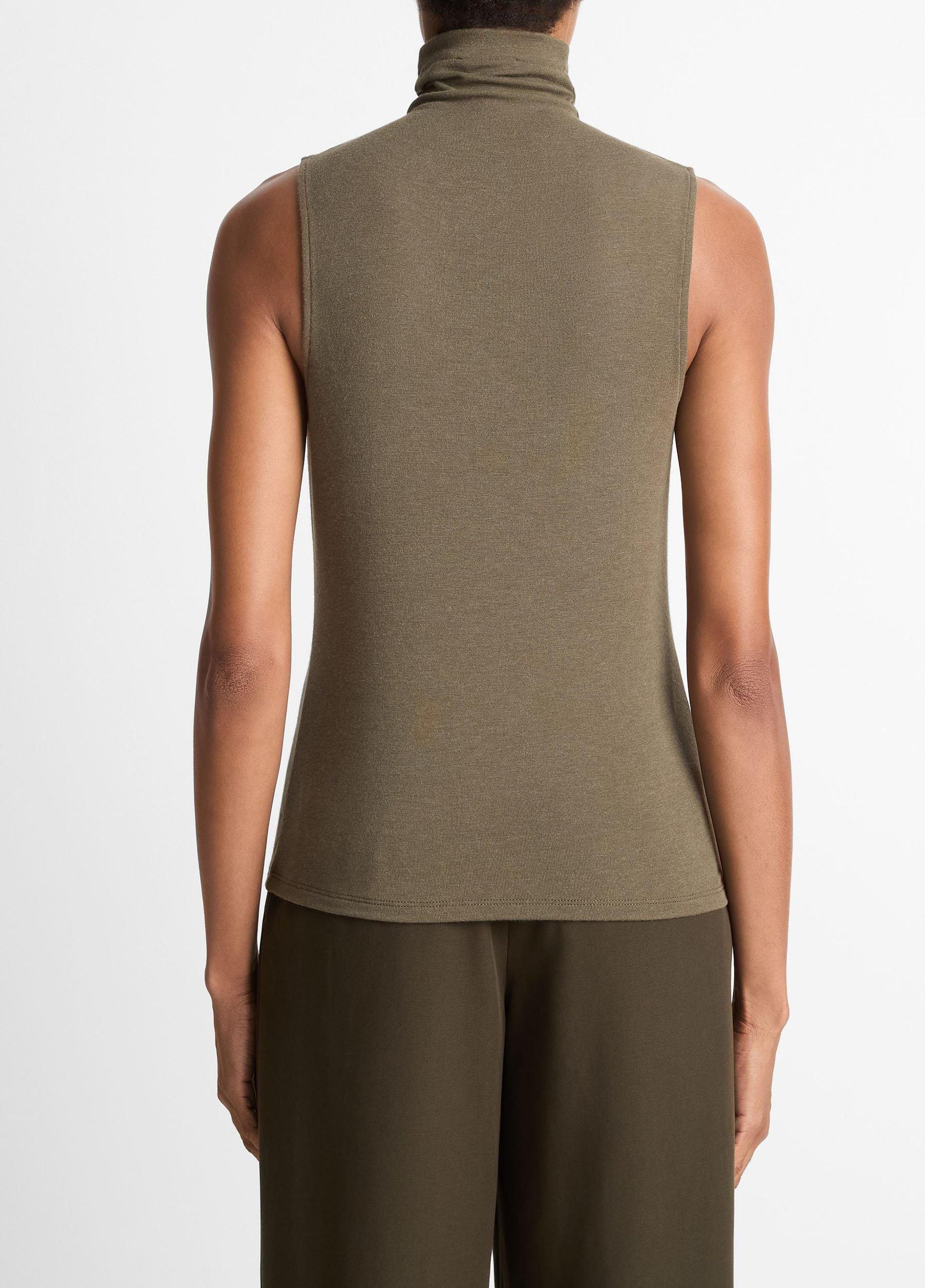 Sleeveless Turtleneck Product Image