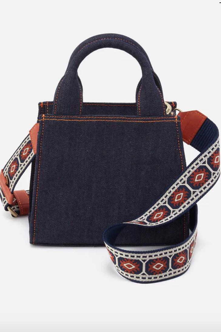 Cass Denim Small Tote Product Image
