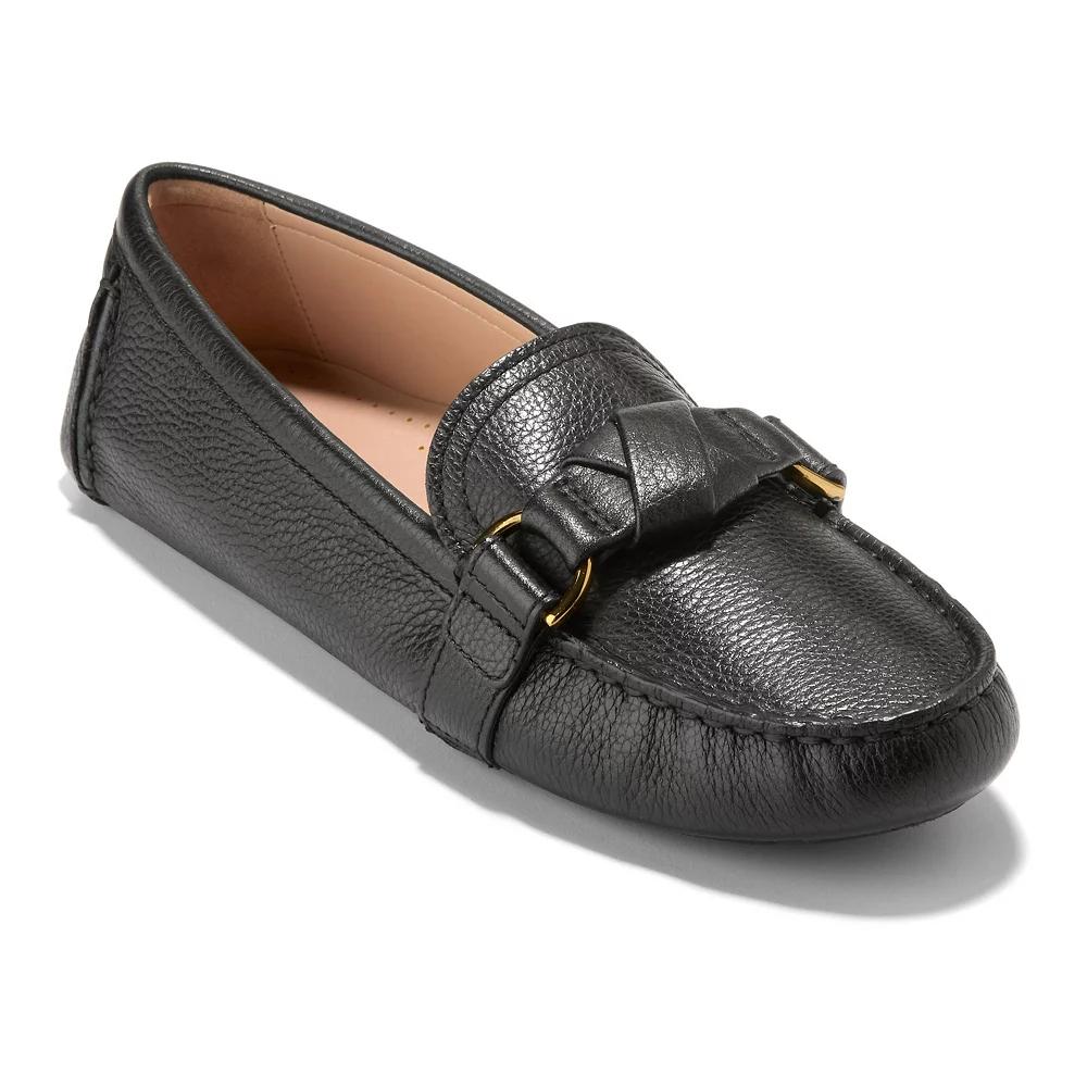 Cole Haan Emmie Women's Knot Driver Shoes, Size: 9, Black Product Image