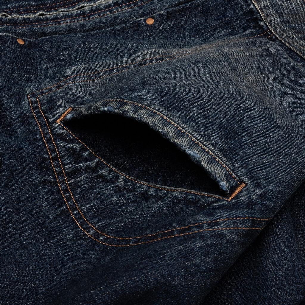 Flight Jacket Layered Denim - Indigo Male Product Image