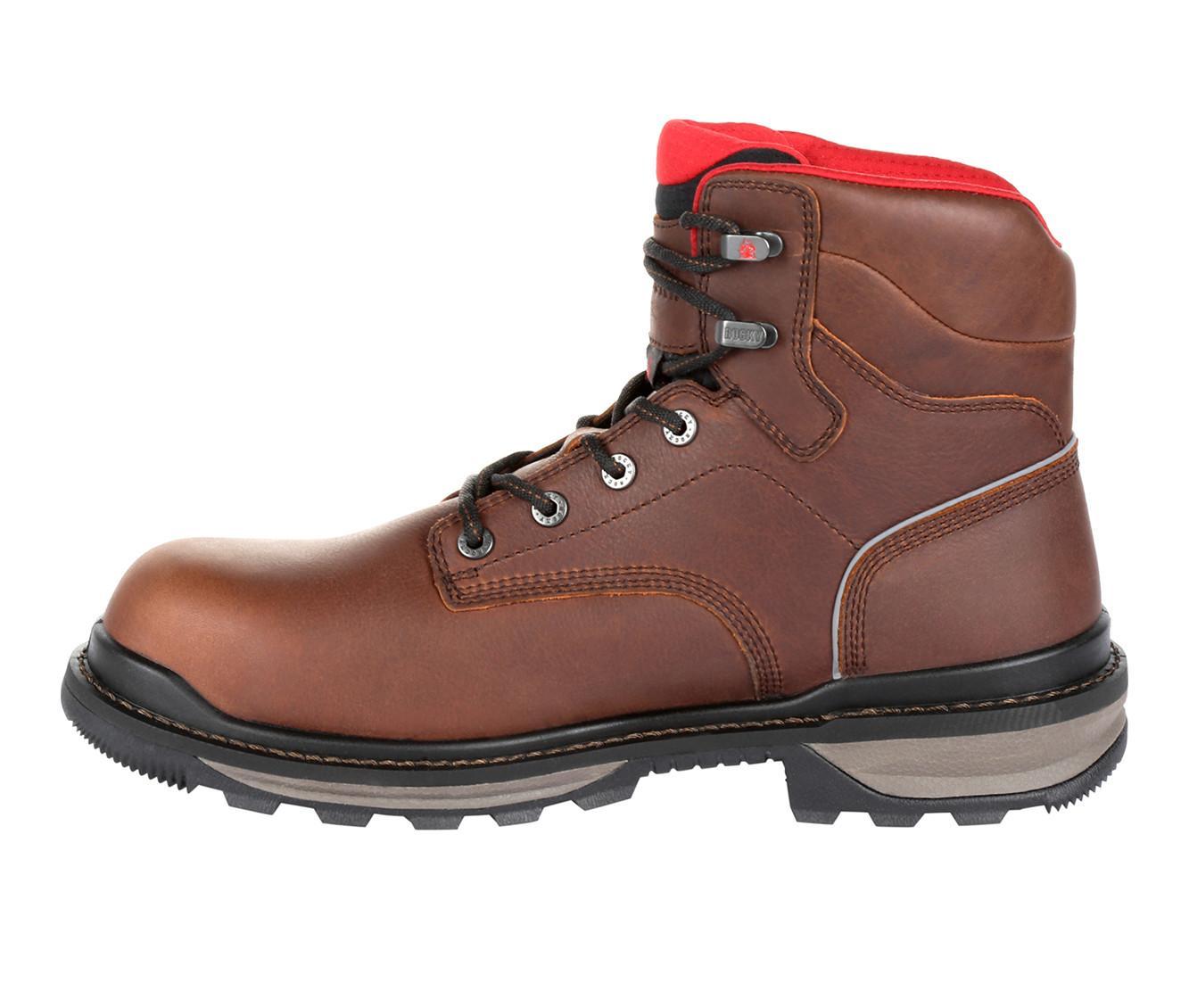 Men's Rocky Rams Horn Work Boots Product Image