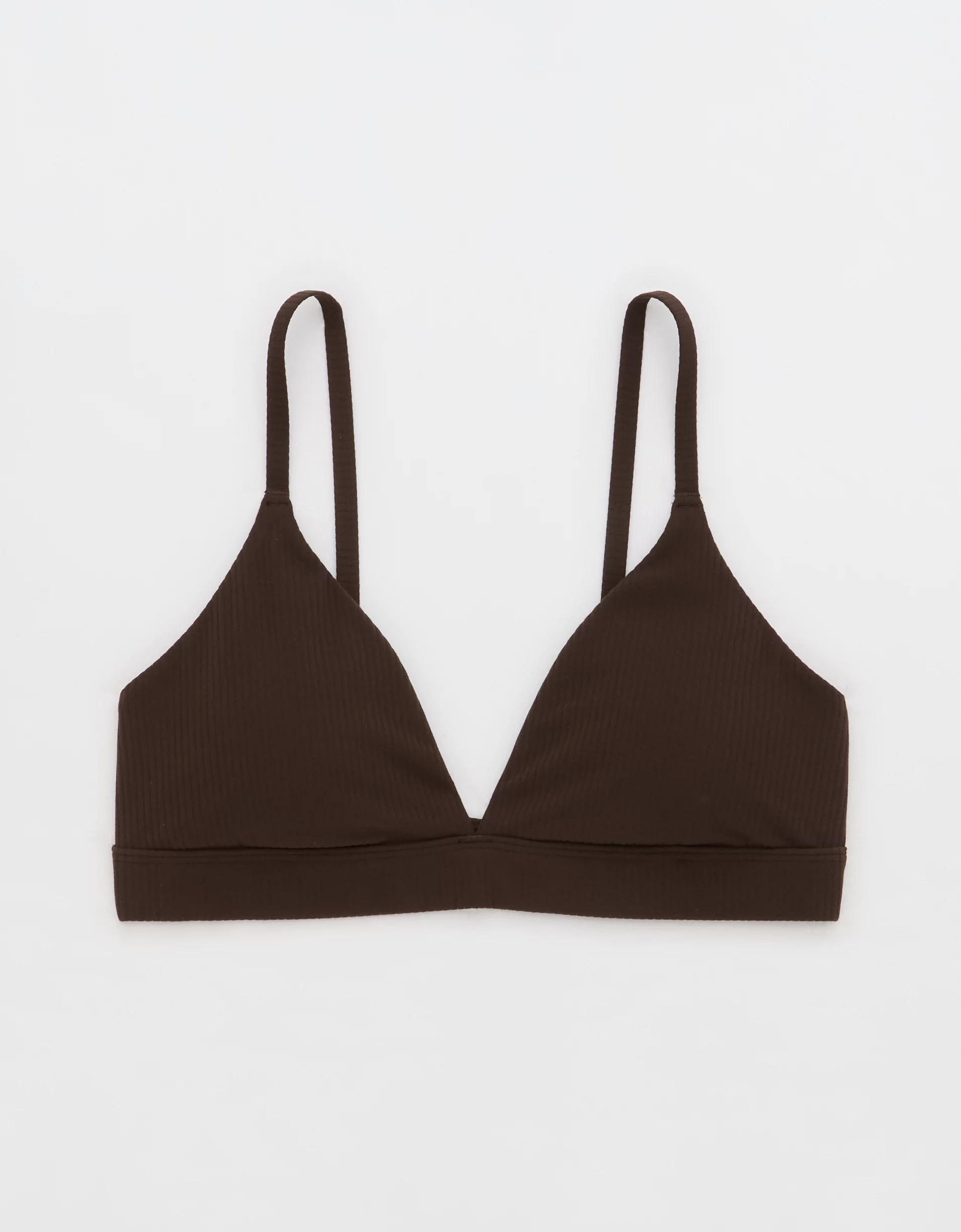 OFFLINE By Aerie Real Me XTRA Rib Triangle Sports Bra Product Image