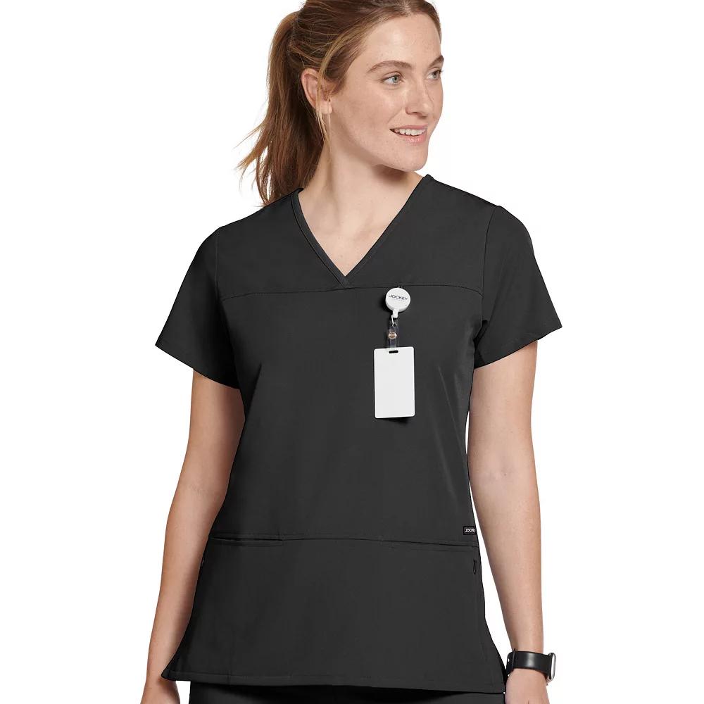 Women's Jockey® Scrubs True Fit Crossover V-Neck Top 2299,  Product Image