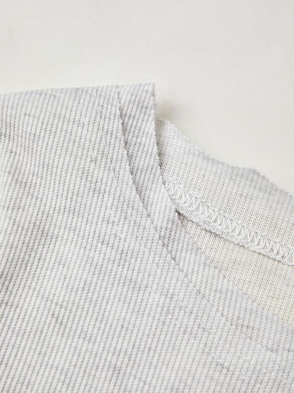 Vintage Print Stitch Detail Long Sleeve Knit Product Image