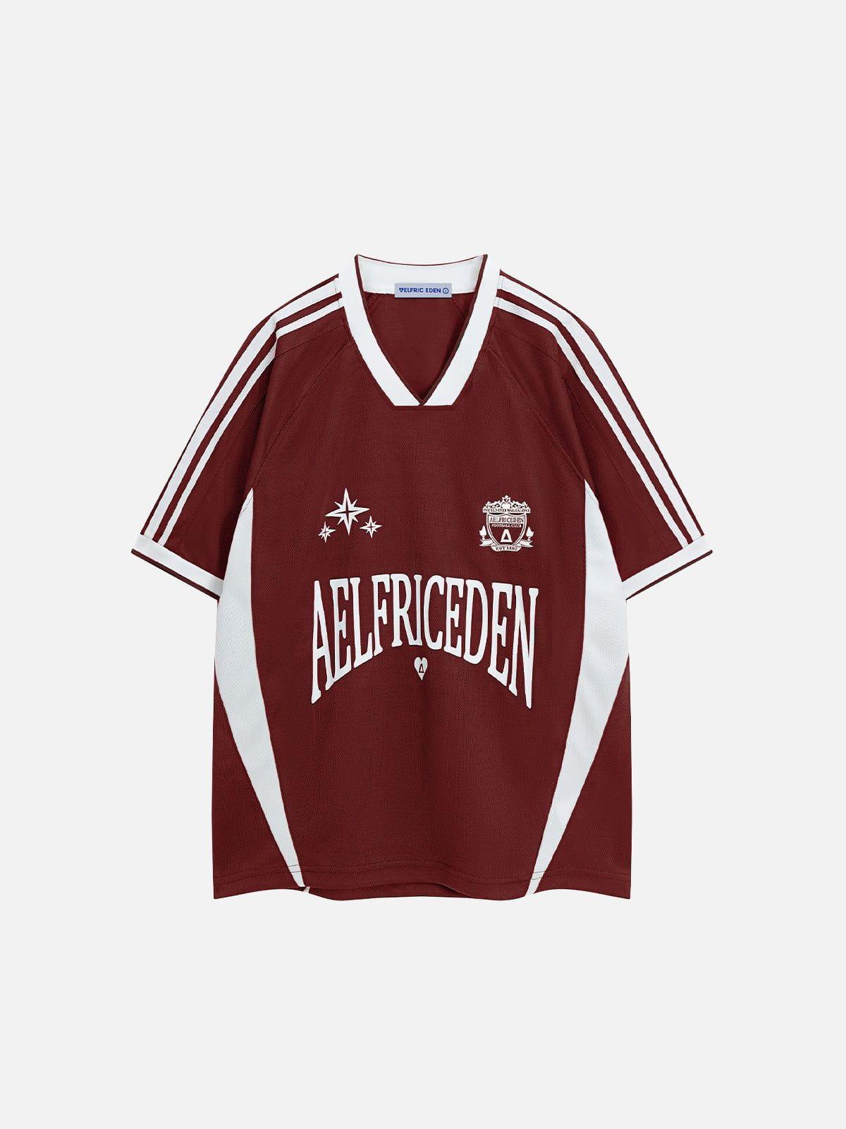 Aelfric Eden Color Blocking Soccer Jersey Product Image