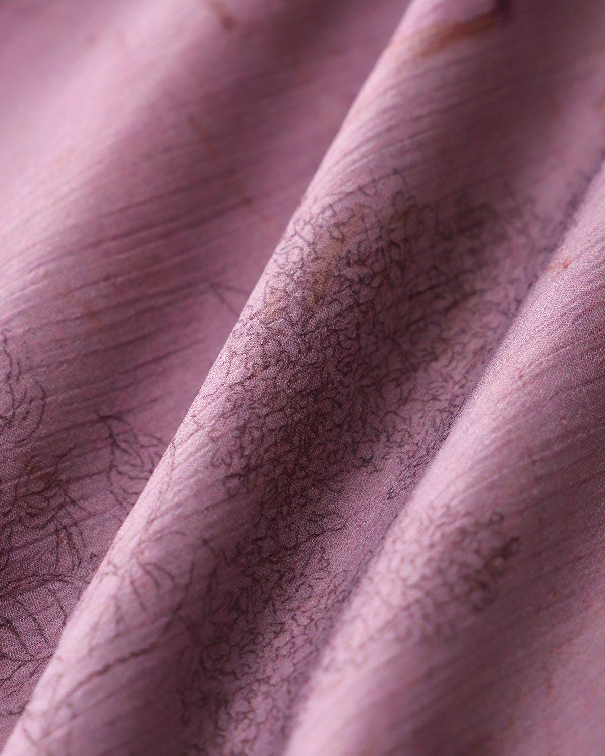 Purple Floral V Neck Ruffle Sleeveless Mini Dress Product Image