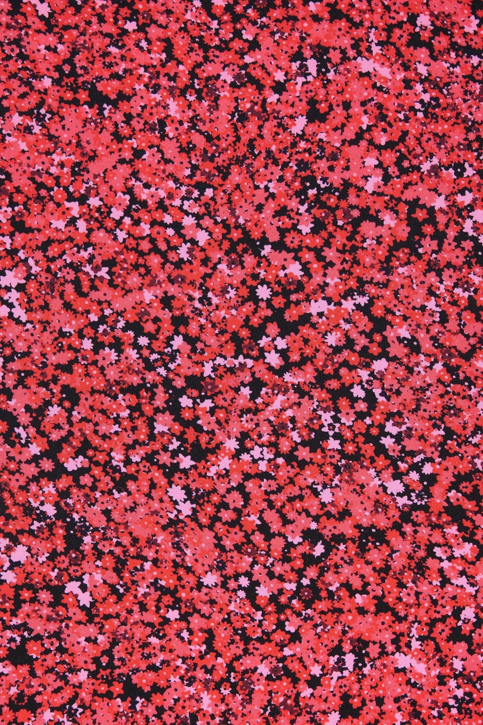 Rosas Midi Dress Meander Micro Red - Final Sale Product Image