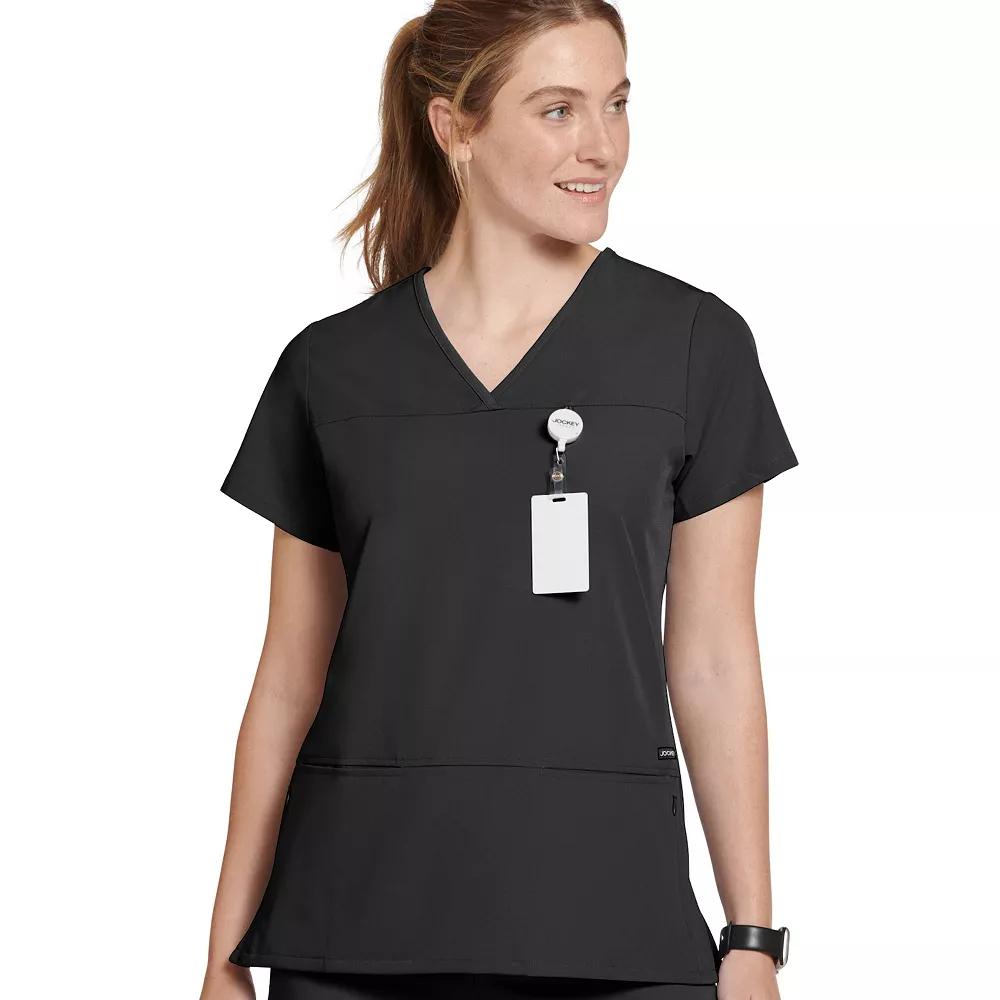 Women's Jockey® Scrubs True Fit Crossover V-Neck Top 2299,  Product Image