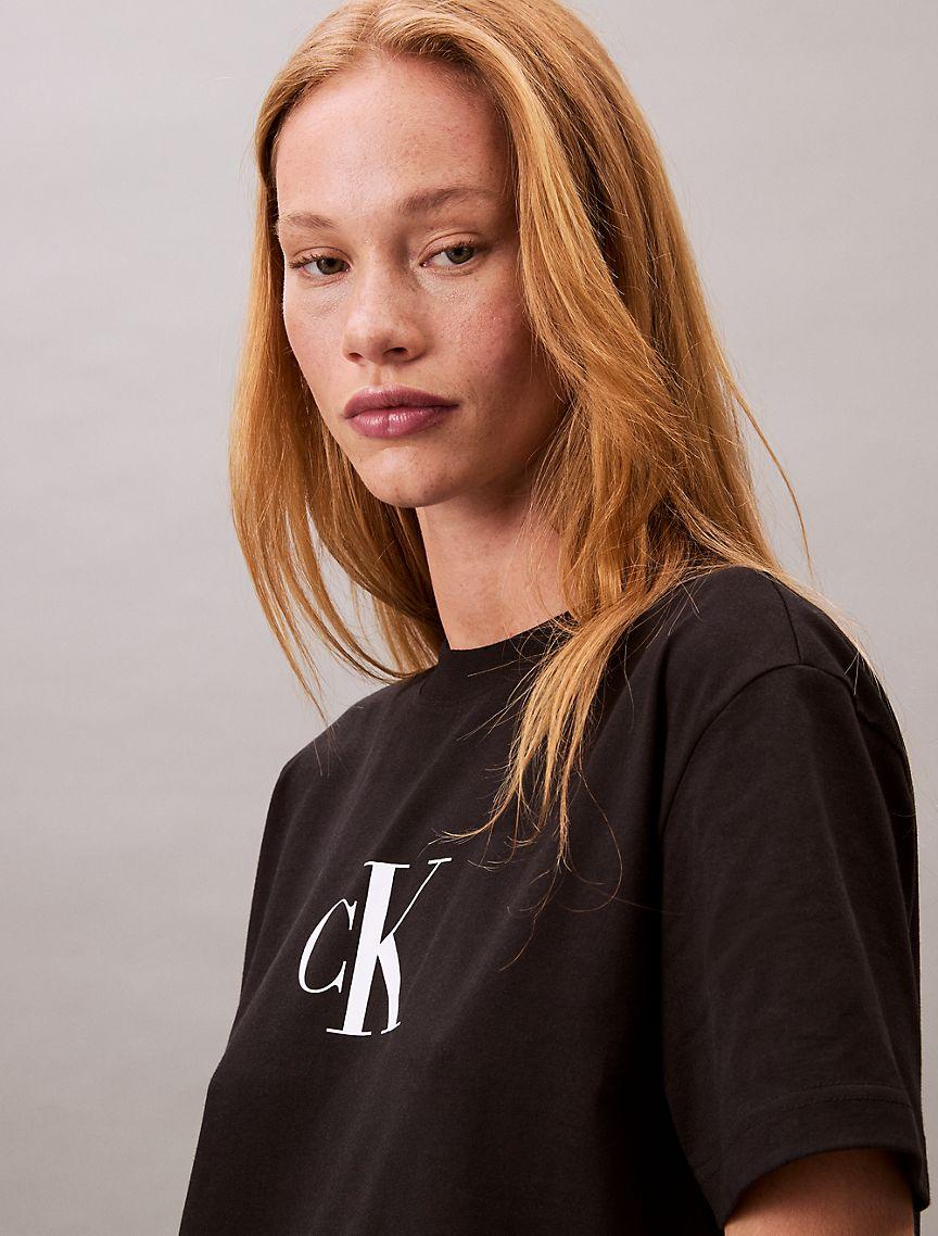 Monogram Logo Jersey T-Shirt Dress Product Image