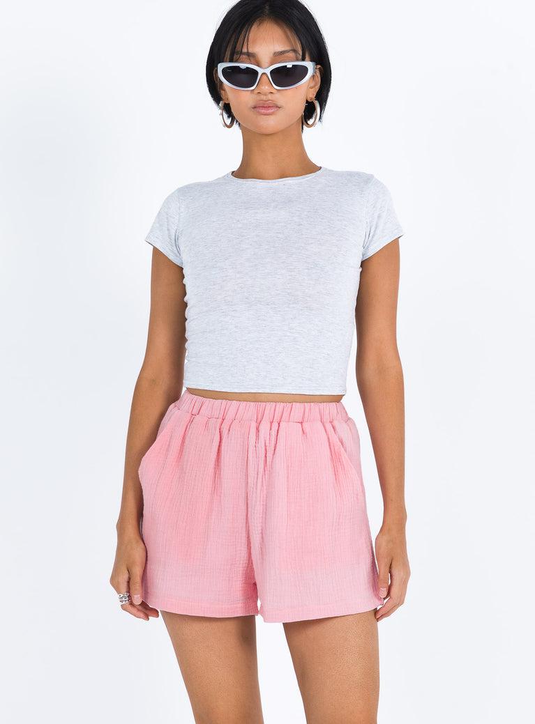 Mateo Shorts Pink Product Image